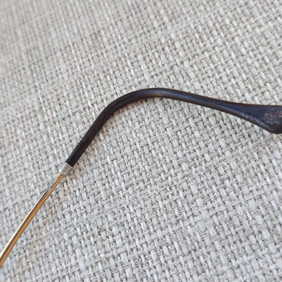 Escada Vintage Glasses Frame Half Rim Gold Tone Women Eyeglasses Frame only main image 11
